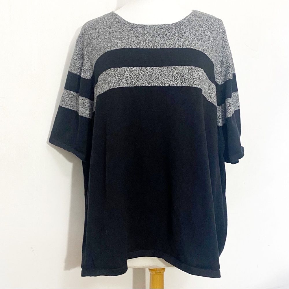 Stylish Black and Gray Women's Sweater
